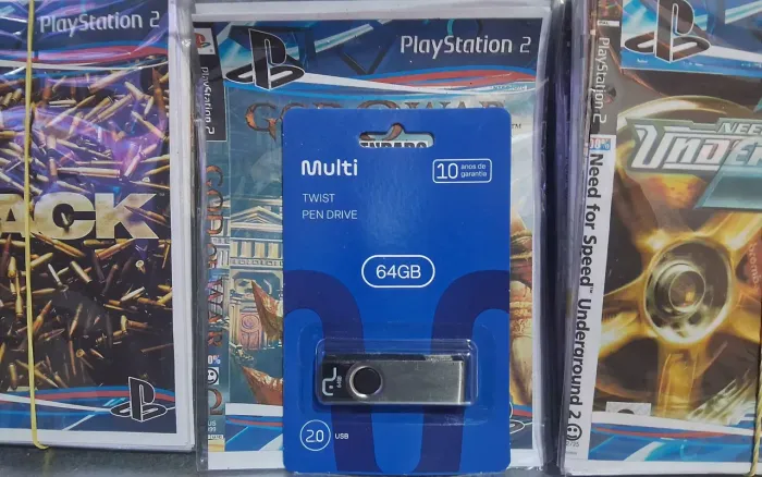 Pendrive 64GB para Playstation 2