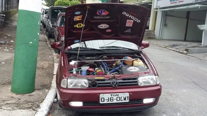 Volkswagen Gol Geração II 1.6 8V 85cv MI Álcool Mec. 2P 1996