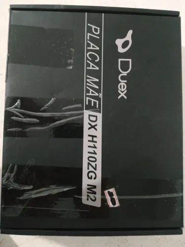 Placa mãe nova duex com entrada M.2
