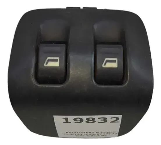 Botão Vidro Elétrico Traseiro Peugeot 206 207 2006 2007 2008