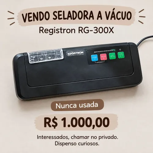 Seladora a vácuo.