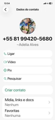 Mesa grande de vidro com 6 cadeiras