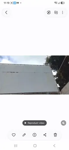 Placa outdoor R$ 100,00