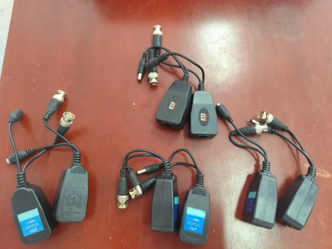 Kit 4 conectores Balun para câmeras