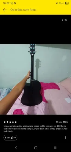 Violão Strinberg SD200C seminovo em perfeito estado de conservação
