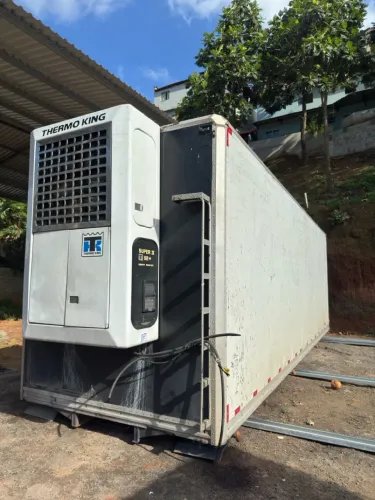 Baú refrigerado 16 paletes com termoking