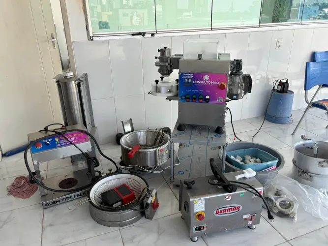 Máquina de 5.000 salgado por hora
