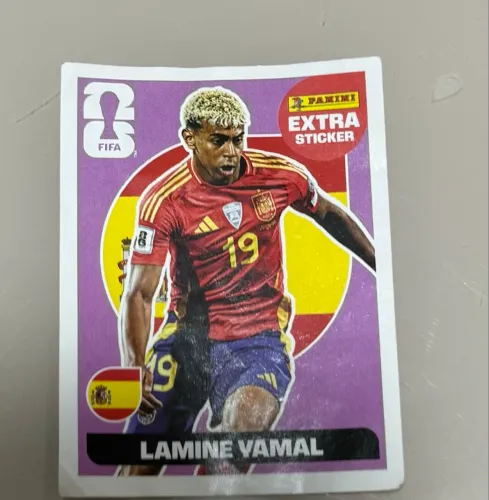 Figurinha da Copa 2026 Oficial LAMINEYAMAL