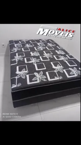 CAMA BOX CASAL - DE FÁBRICA