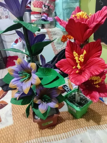 Vendo vaso de flores atesanal