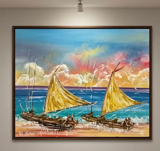 Quadro Zé som artista Olinda 