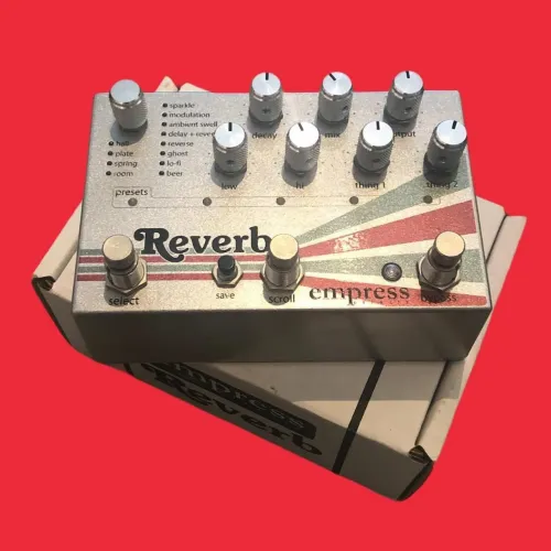 Pedal Empress Reverb.