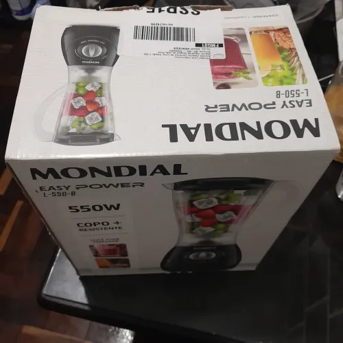 Liquidificador novo na caixa