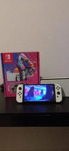 Nintendo Switch Oled + Cartão SD 128Gb