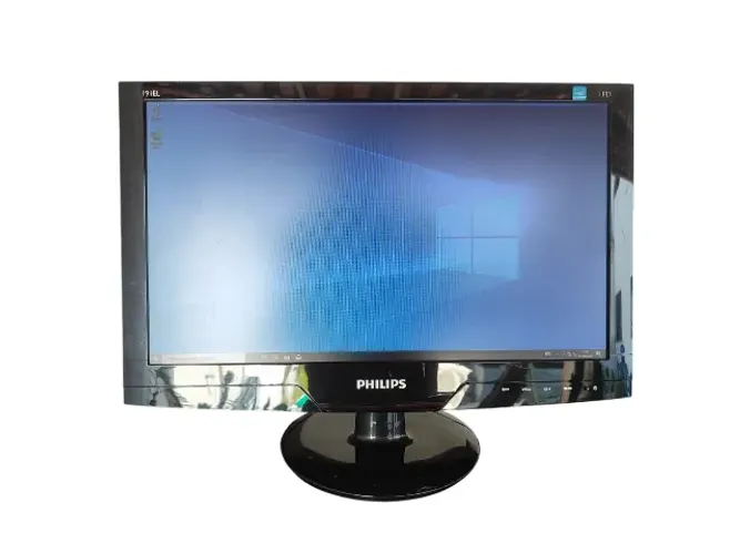 Monitor LED de 19 polegadas Philips Widescreen VGA DVI bivolt