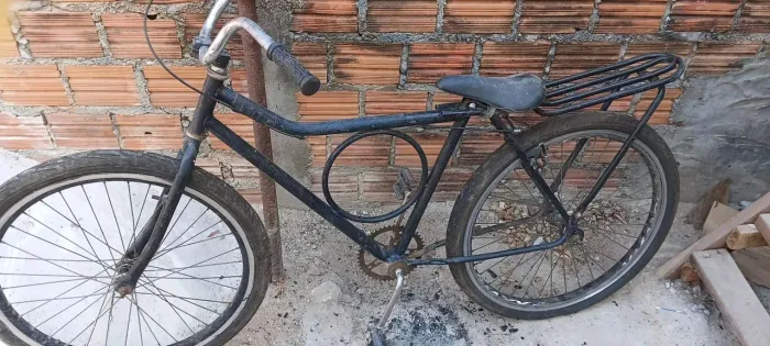 Bicicleta barra forte