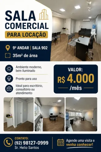 The Place - Sala comercial para locação