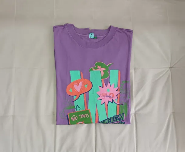 Camiseta Farm Rio Oversized tam G
