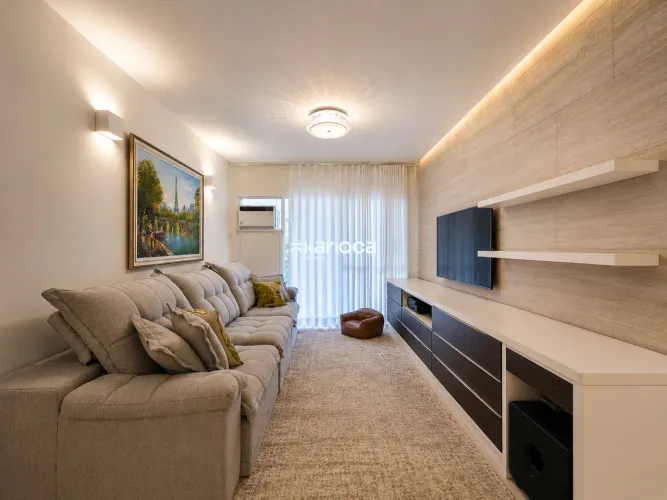 APARTAMENTO 4 QUARTOS (1 SUITE) 150 M2 | COM DEP COMPLETA | 2 VAGAS | MOBILIADO (PORTEIRA