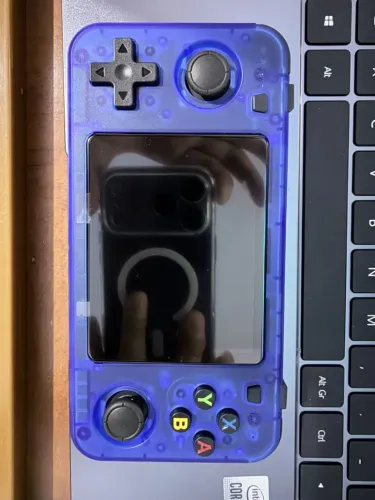 Console Portátil Retrô R36H 64GB AZUL NOVO