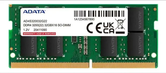 MEMÓRIA DDR4 16GB 3200 MHZ NOTEBOOK