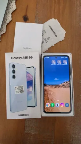 Samsung Galaxy a55 - NOVISSÍMO !!! Produto com caixa original !!!!