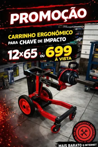 carrinho ERGONOMICO  para chave de impacto