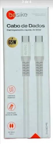 Cabo USB reforçado tipoC para tipoC