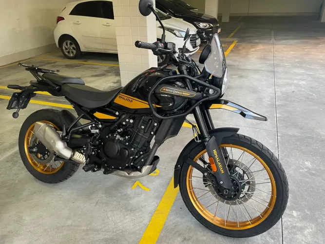 Himalayan 450 na garantia IPVA 26 pago