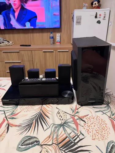 Home Theater Samsung HT-F5505K 5.1 Completo - 1000W RMS