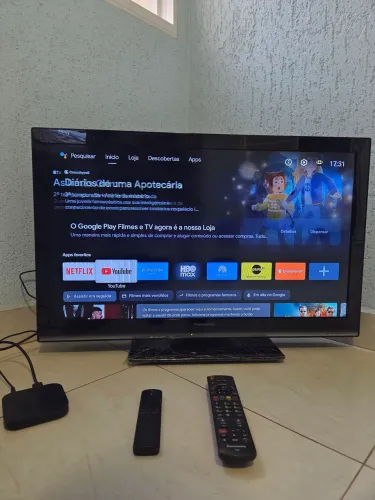 Panasonic viera 32" + Mi box 4k