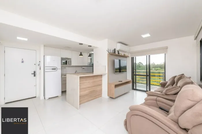 Yellow residence Apartamento de 2 Dormitórios Semimobiliado com 2 Vagas Próximo