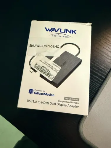Wavlink Adaptador Usb C/a Para Dual HDMI 4k 60hz Monitor