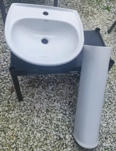 Vendo Pia de Banheiro Lavatório Com Coluna Completa Fiore - Em Perfeitas Condições!