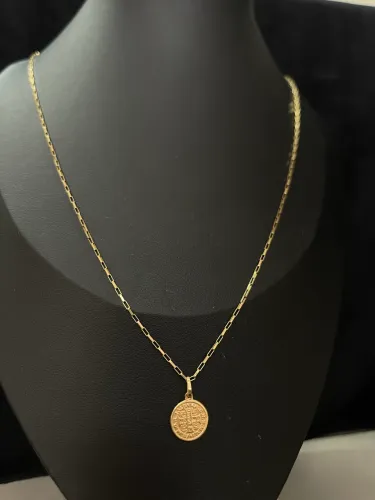 Conjunto Corrente Maciça de ouro 4.53g 18k procedência garantia eterna