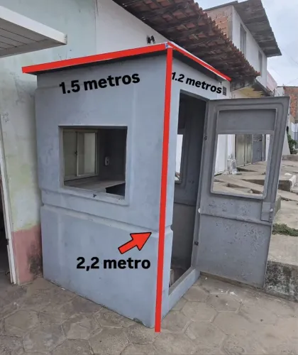 Quiosque/Guarita pronto para negócio