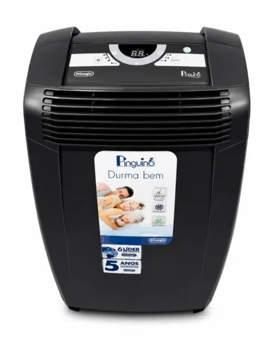 Ar condicionado DeLonghi Pinguino PAC C105 Portatil - PRETO 110V