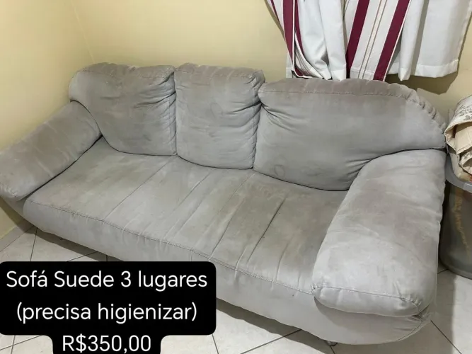 Sofá suede