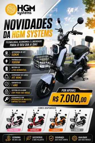 Moto Elétrica - Scooter Elétrica MD1