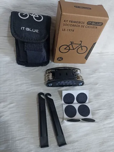 Kit primeiros socorros com remendo frio para ciclistas/ OFERTA IMPERDÍVEL