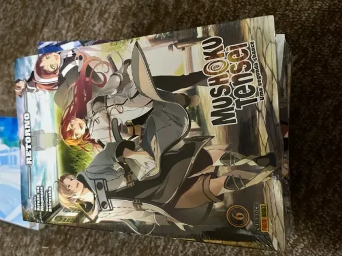 Light Novel Mushoku tensei vol 1 ao 6 lacrados