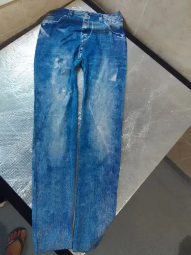 Calça de malha adulta M
