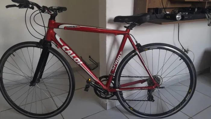 Bicicleta tamanho do quadro é G
