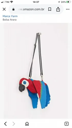 Vendo bolsa farm arara