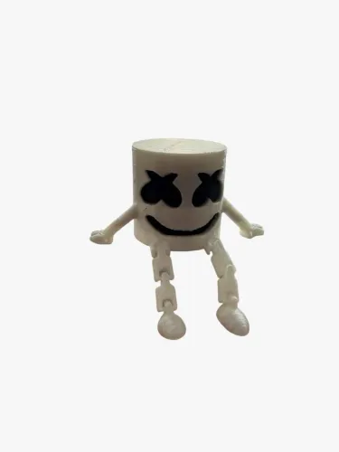Boneco do marshmellow com pernas flexíveis 