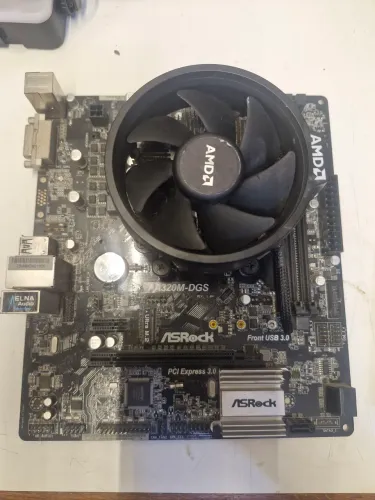 Ryzen 7 2700 + Placa mãe am4 Asrock a320m-dgs