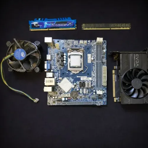 Kit PC computador - i5 4440 / 1050ti / Placa mãe - Usado