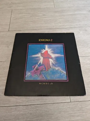 Disco de Vinil LP Enigma - MCMXC a.D. (1990) Original Com Encarte