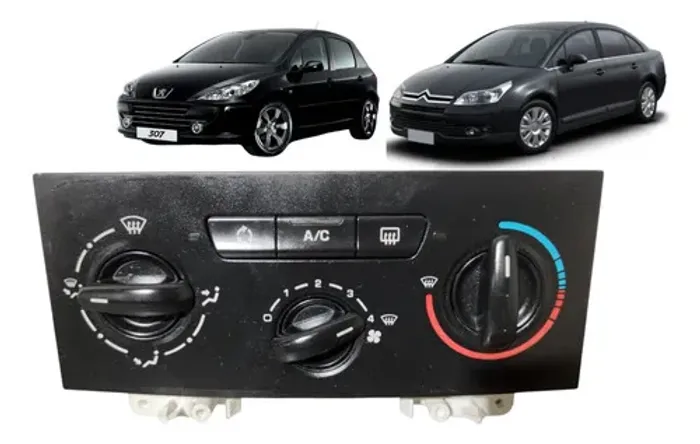 Controle Ar Condicionado C4 Pallas /peugeot 307 2007 A 2008