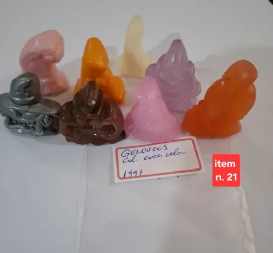 Coleção GELOUCOS dos anos 90 Peças para reposição